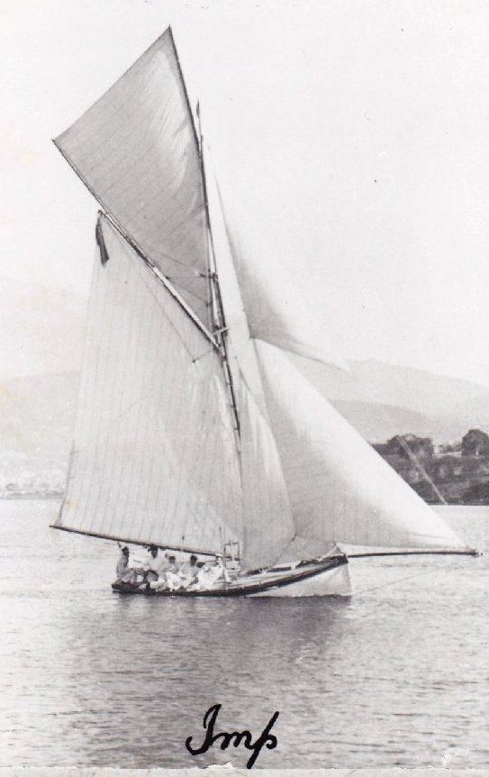 Imp sailing on the Derwent river